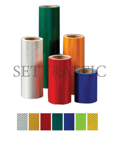 แผ่นสะท้อนแสง (High Intensity Prismatic Grade)