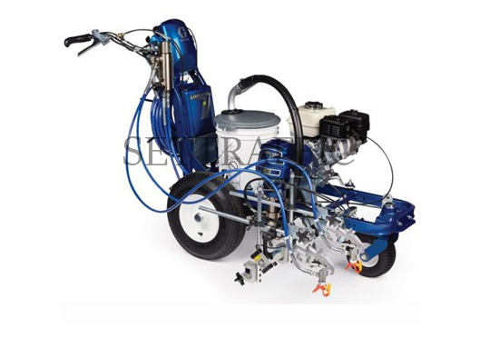 เครื่องตีเส้นจราจร ชนิดพ่น